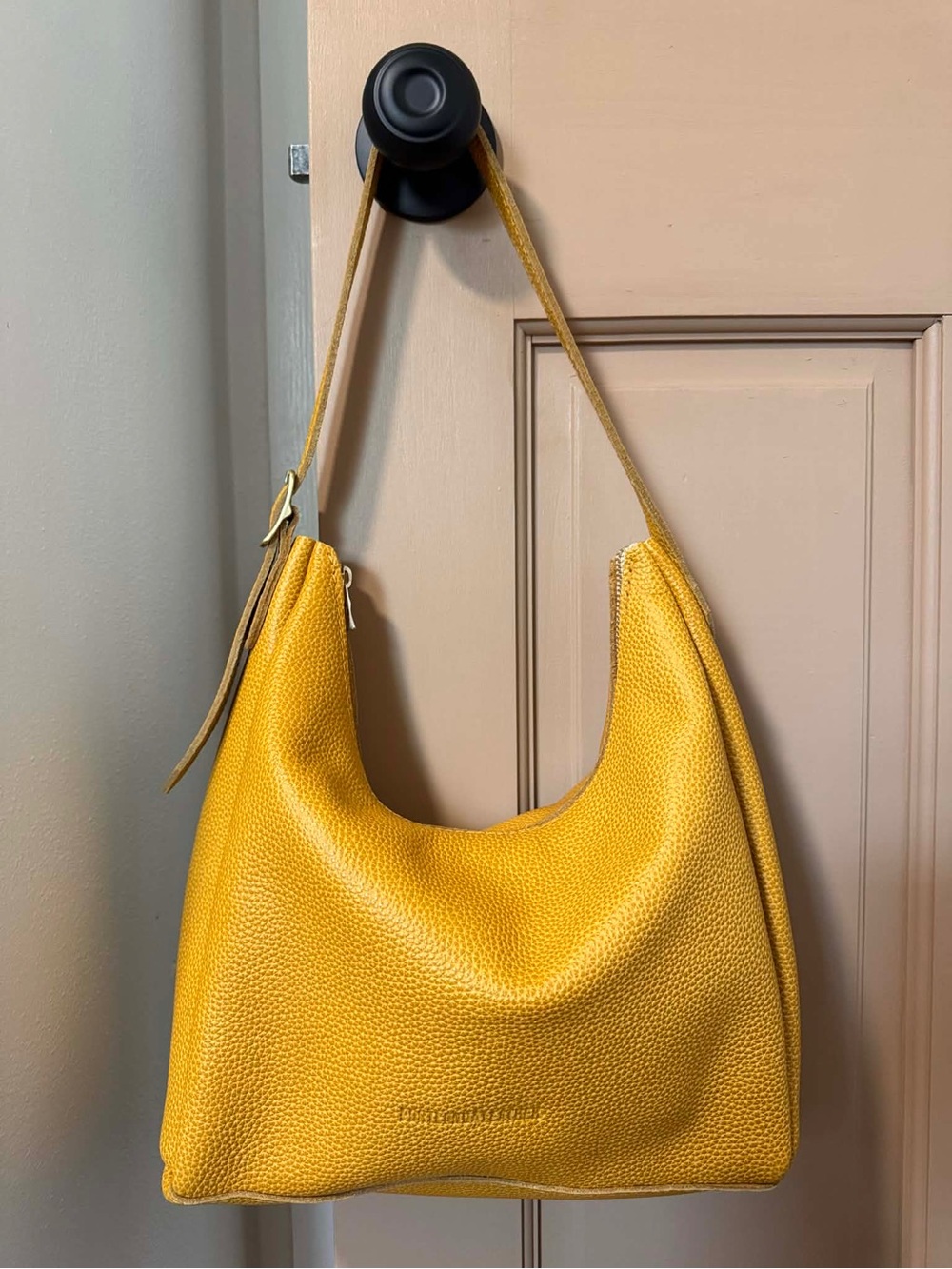 Portland leather medium aspen sunshine